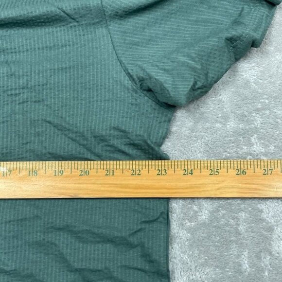 Scotch & Soda Mens Green Ribbed T-Shirt XL Cotton Blend Casual Crewneck a0628 - Picture 6 of 8